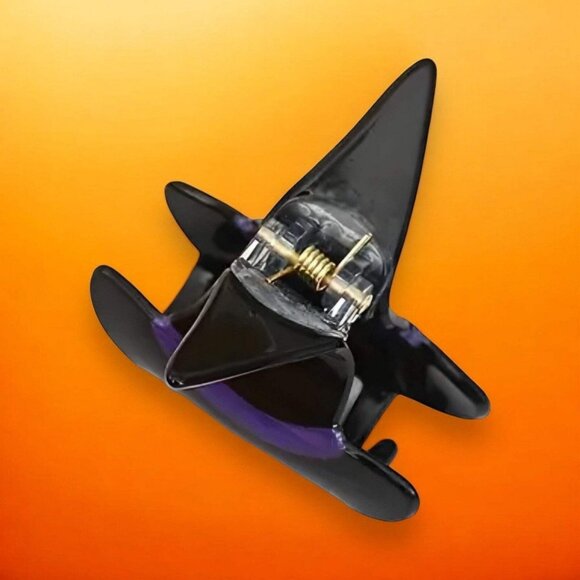 WITCHES HAT ACETATE CLAW CLIP - Picture 6 of 7